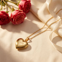 Thumbnail for Love Heart Photo Locket Necklace