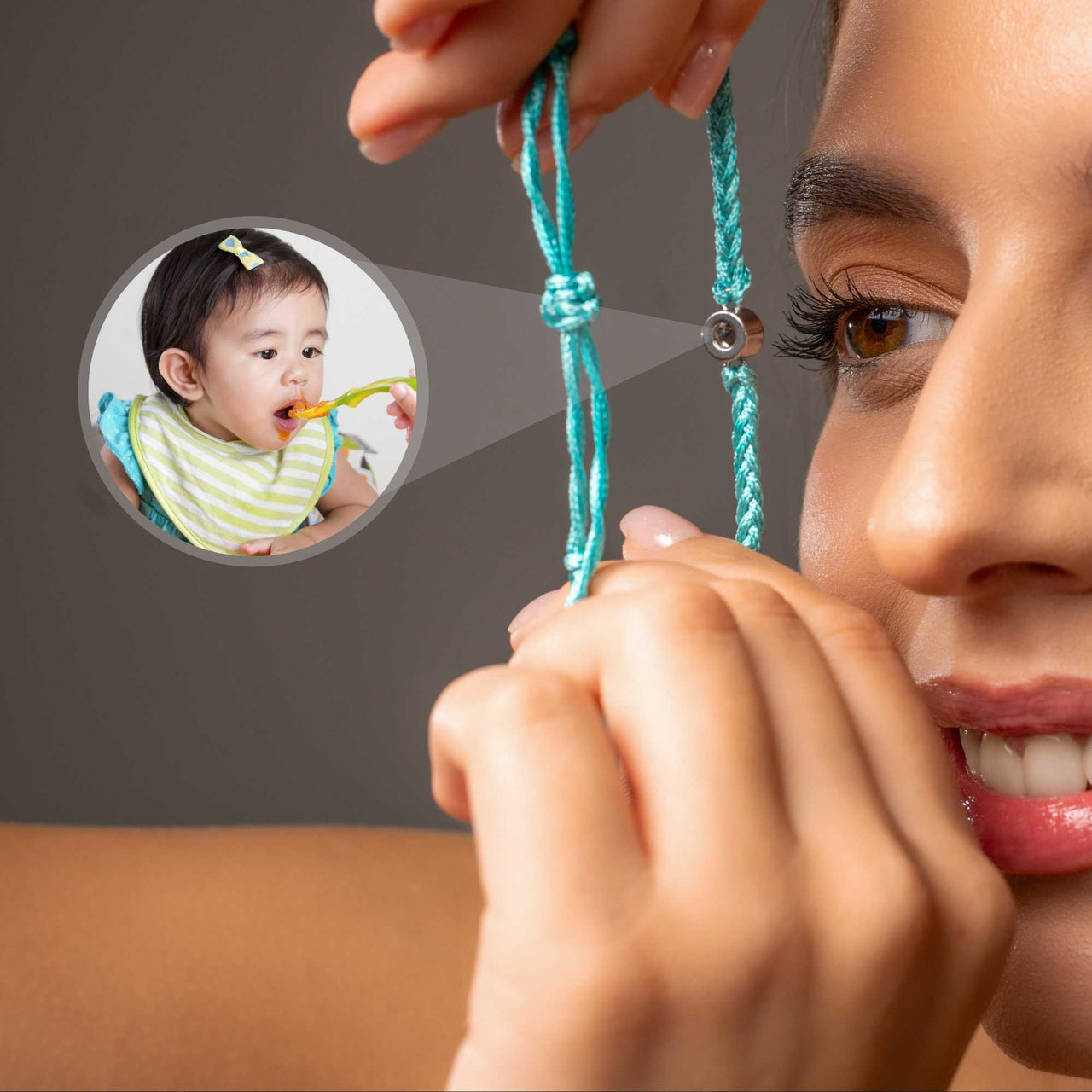 Circle Personalized Photo Bracelet - Personalized Gift - Custom Jewelry For Her & Him - Custom Bracelet Picture - Personalised Photo Gift Bracelet Brother & Sisters