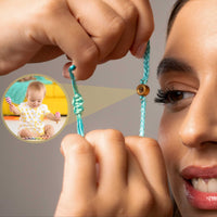 Thumbnail for Circle Personalized Photo Bracelet - Personalized Gift - Custom Jewelry For Her & Him - Custom Bracelet Picture - Personalised Photo Gift Bracelet Brother & Sisters