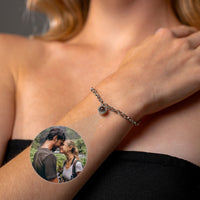 Thumbnail for Halo Personalized Photo Bracelet - Personalized Gift for Women - Custom Jewelry For Her - Custom Bracelet Picture - Personalised Photo Gift Bracelet Brother & Sisters