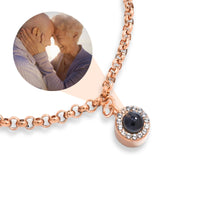 Thumbnail for Halo Personalized Photo Bracelet - Personalized Gift for Women - Custom Jewelry For Her - Custom Bracelet Picture - Personalised Photo Gift Bracelet Brother & Sisters
