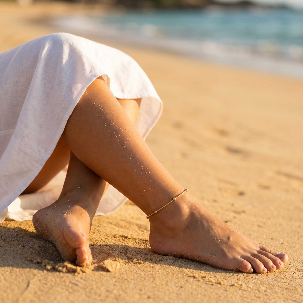 Taormina Satellite Anklet