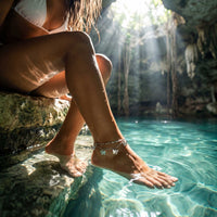 Thumbnail for Butterfly Layered Anklet