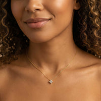 Thumbnail for Crystal Flower Necklace