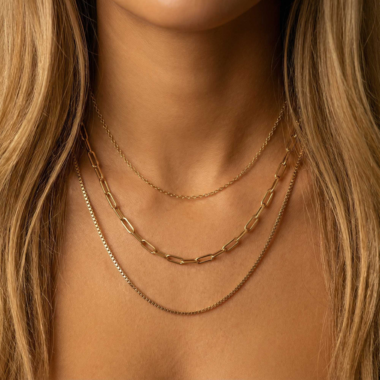 Saona Triple Layer Necklace