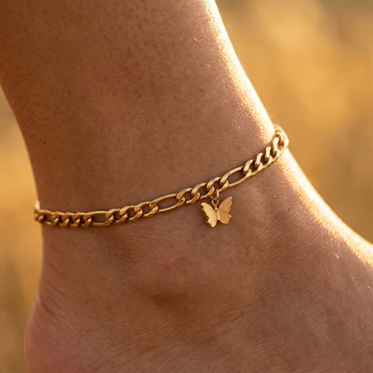 Figaro Butterfly Anklet