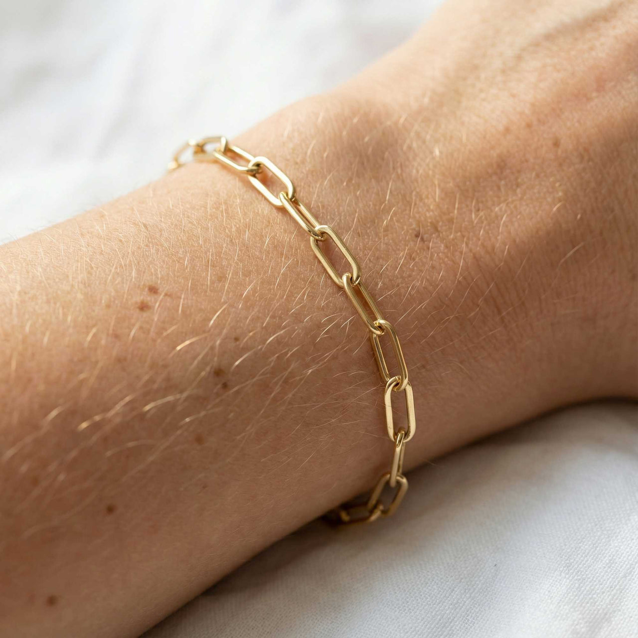 Paperclip Chain Bracelet