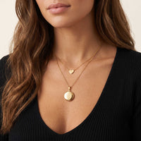 Thumbnail for Round Photo Locket Necklace