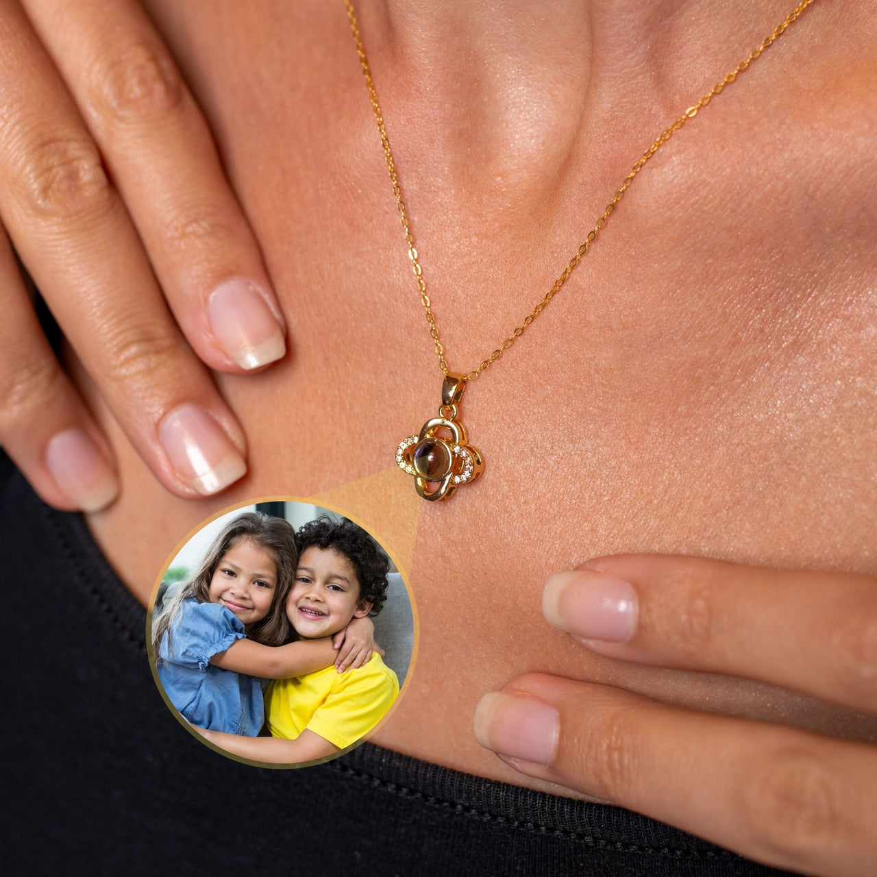 Luxurious Photo Necklace