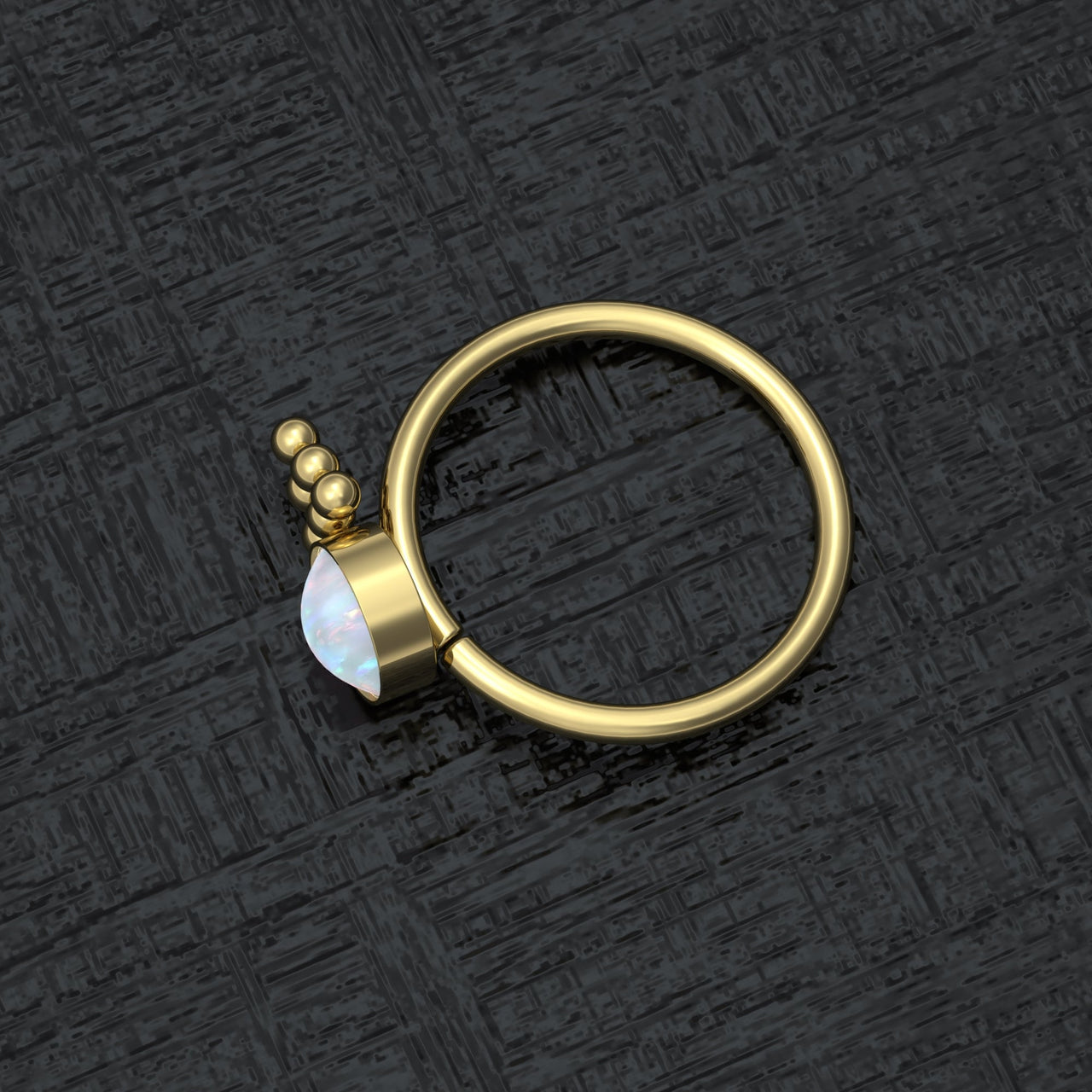 Divine Nose Ring - Titanium Nose Jewelry - Gold Nose Ring - Nose Piercing Jewelry Nose Ring Brother & Sisters