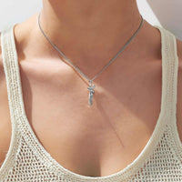 Thumbnail for Hug Necklace - Woman Necklace - Perfect Gift - Brother & Sisters Necklace Brother & Sisters