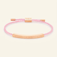 Thumbnail for String bracelet — product photo on a white background, rose gold | SKU: lecorail-rg