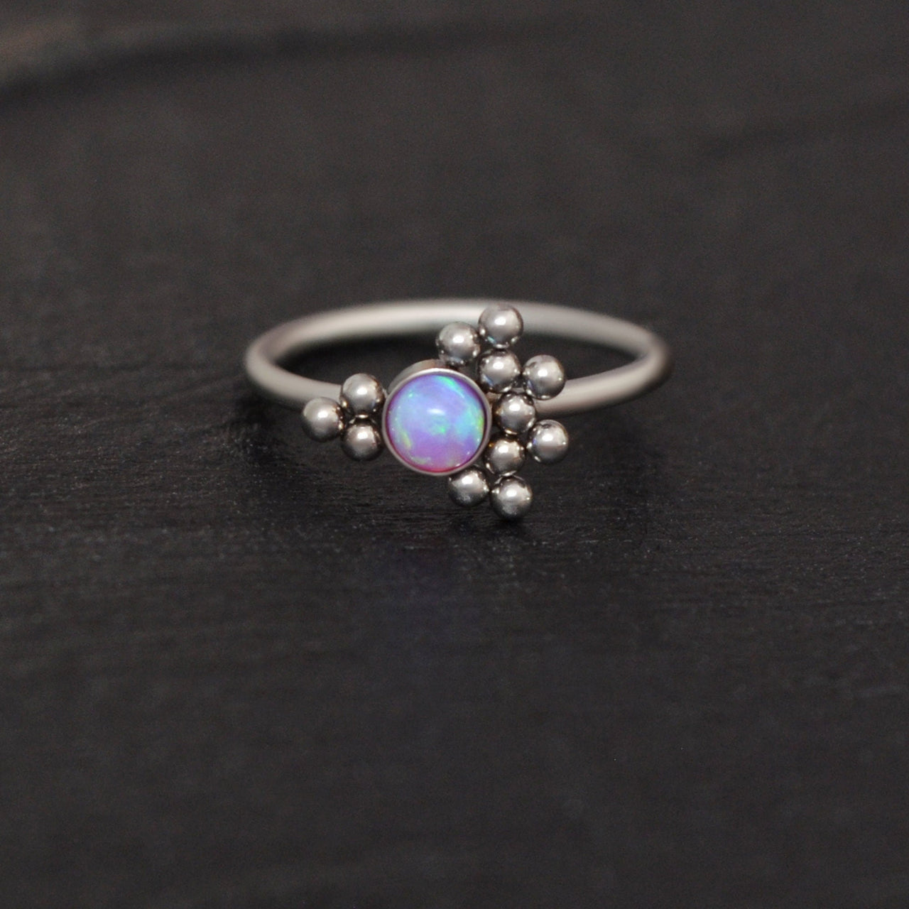 Nocturne Nose Ring - Titanium Nose Jewelry - Gold Nose Ring - Nose Piercing Jewelry Nose Ring Brother & Sisters