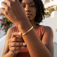 Thumbnail for Gifts for best friend — worn, everyday gesture, gold | SKU: 8174603-gold-color