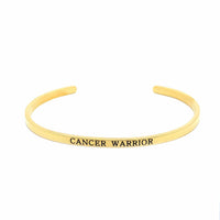 Thumbnail for Cancer Warrior Bracelet 18k Gold Brother & Sisters