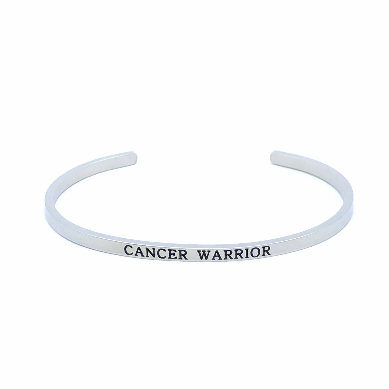 Cancer Warrior Bracelet 18k White Gold Brother & Sisters