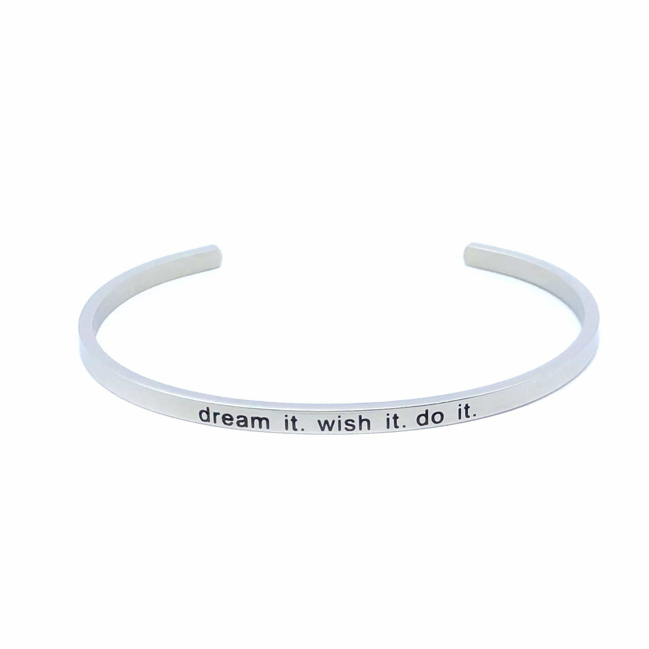 Dream it. Wish it. Do it Bracelet 18k White Gold Brother & Sisters