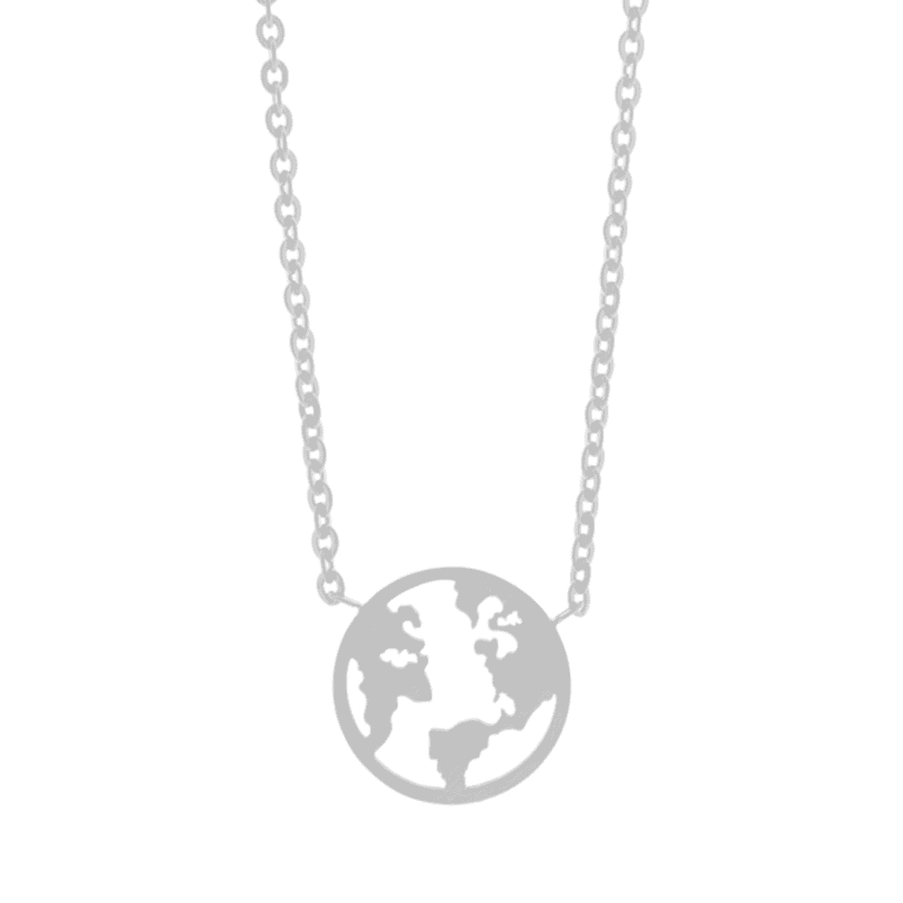 Little Earth Necklace Necklace 18k White Gold Brother & Sisters