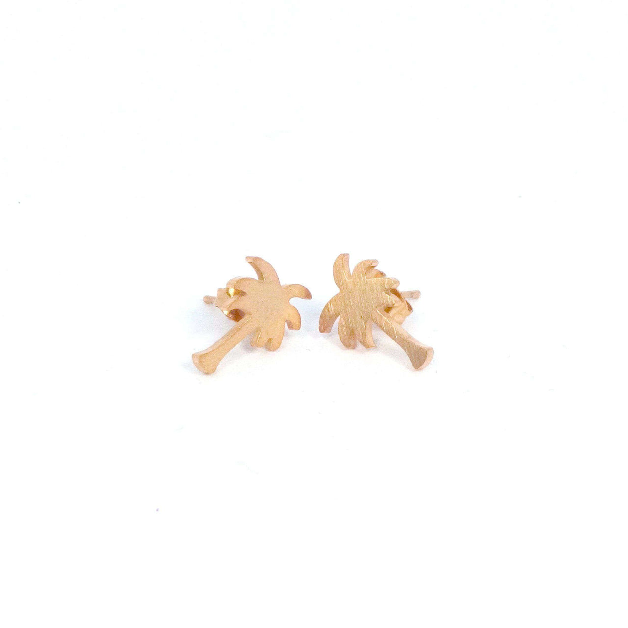 Little Palm Earrings Earrings 18k Rose Gold Brother & Sisters