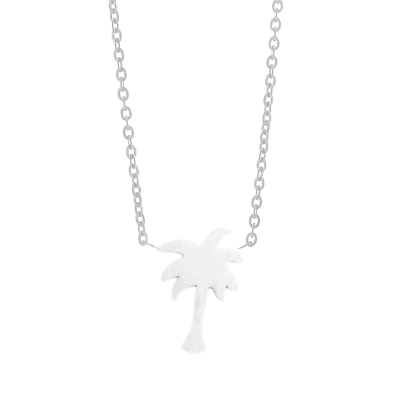Little Palm Necklace Necklace 18k White Gold Brother & Sisters