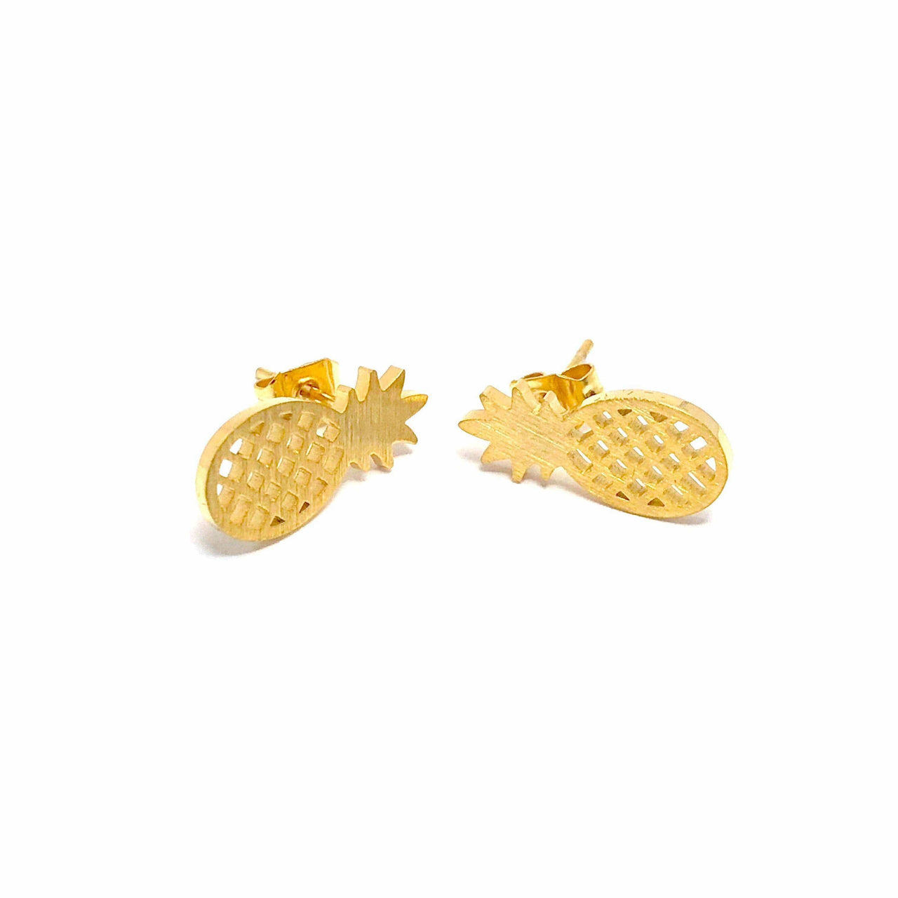 Little Pineapple Earrings Earrings 18k Gold Brother & Sisters