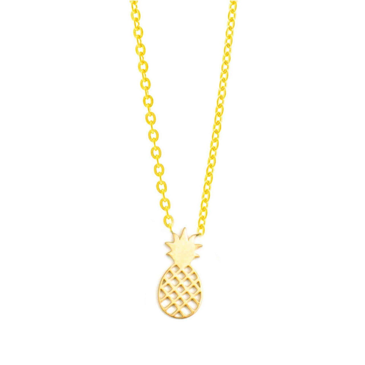 Little Pineapple Necklace Necklace 18k Gold Brother & Sisters