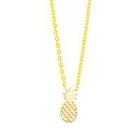 Thumbnail for Little Pineapple Necklace Necklace 18k Gold Brother & Sisters