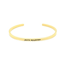 Thumbnail for You are my person Bracelet 18k Gold Brother & Sisters